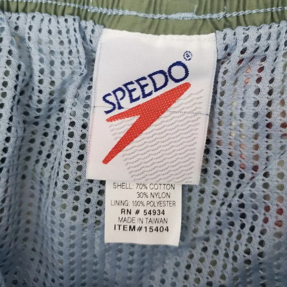 Speedo | Tropical Floral Print Swim Trunks with Pockets